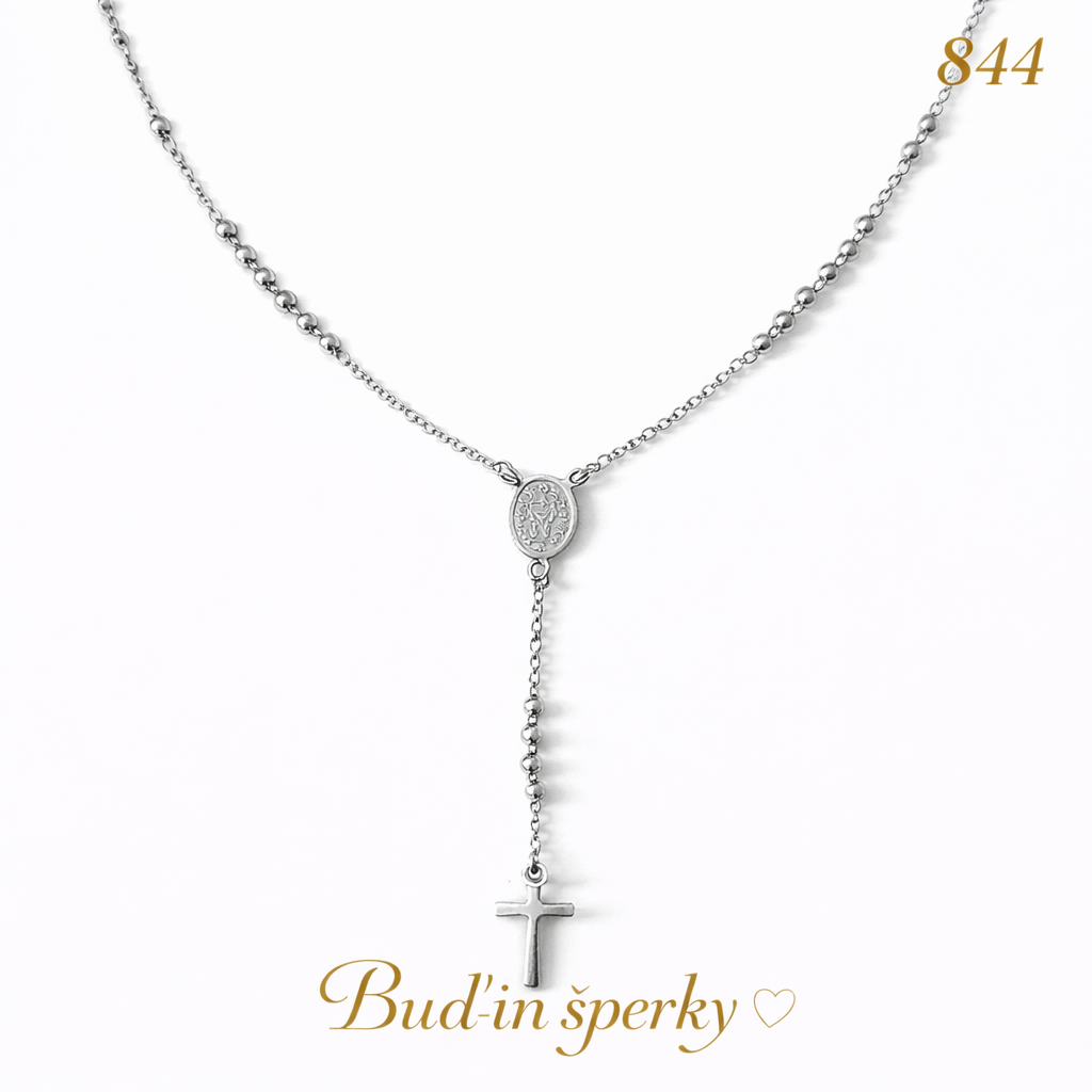 844 náhrdelník růženec
