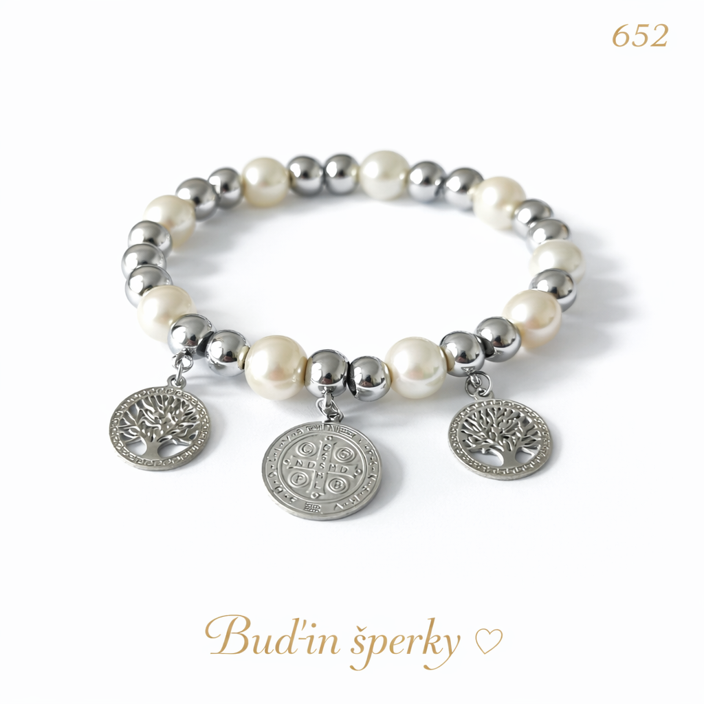 652 náramek s přívěšky strom života