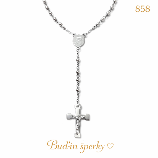 858 náhrdelník růženec